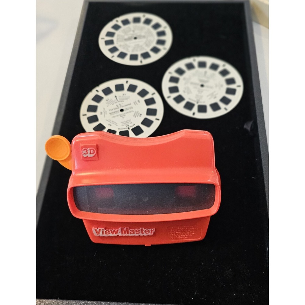 VINTAGE GAF 3D VIEW MASTER WITH 3 Reels
